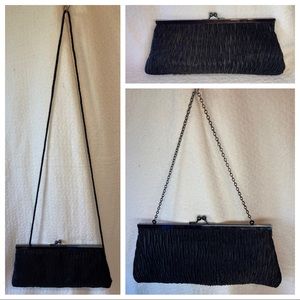 Vintage Fabric Clutch/Handbag/Shoulder Bag